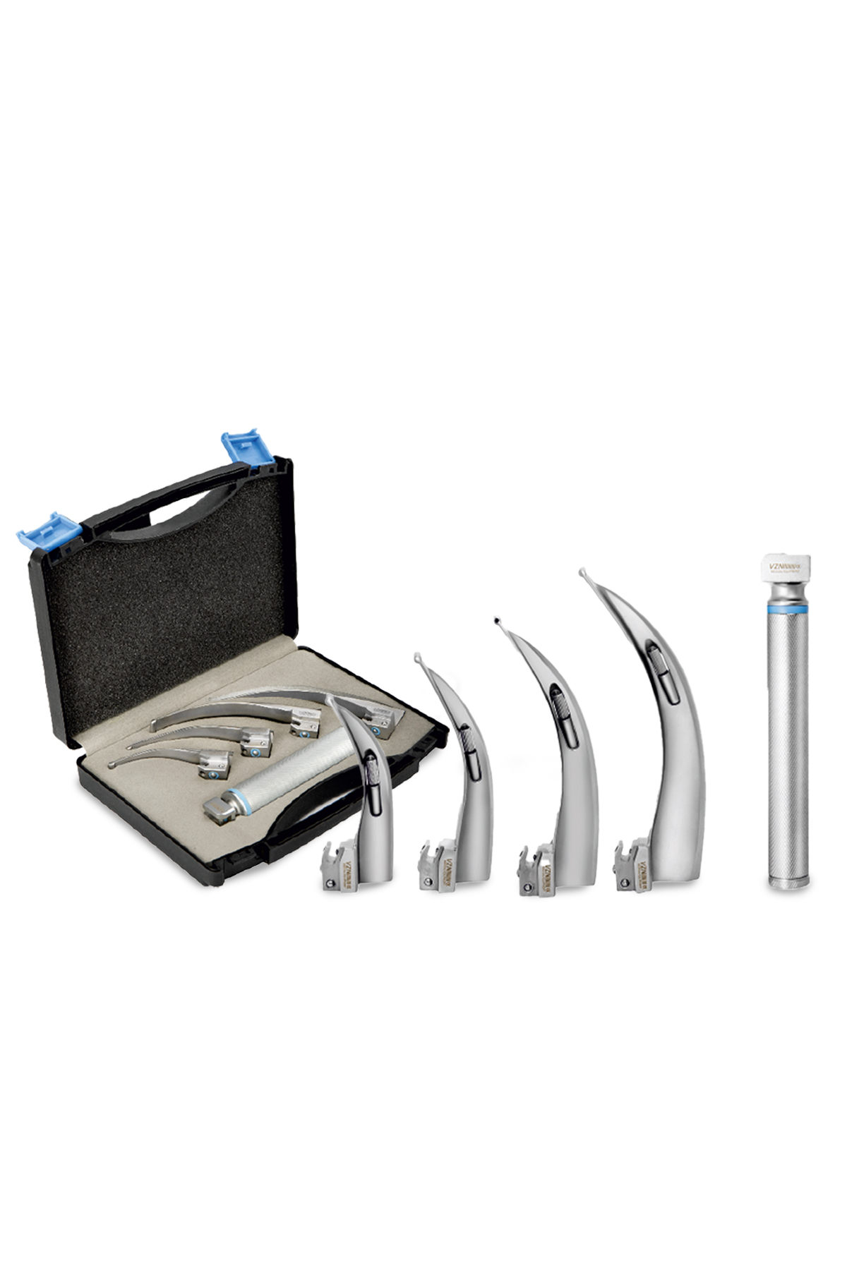 Macintosh Laringoskop Set 4 Blade