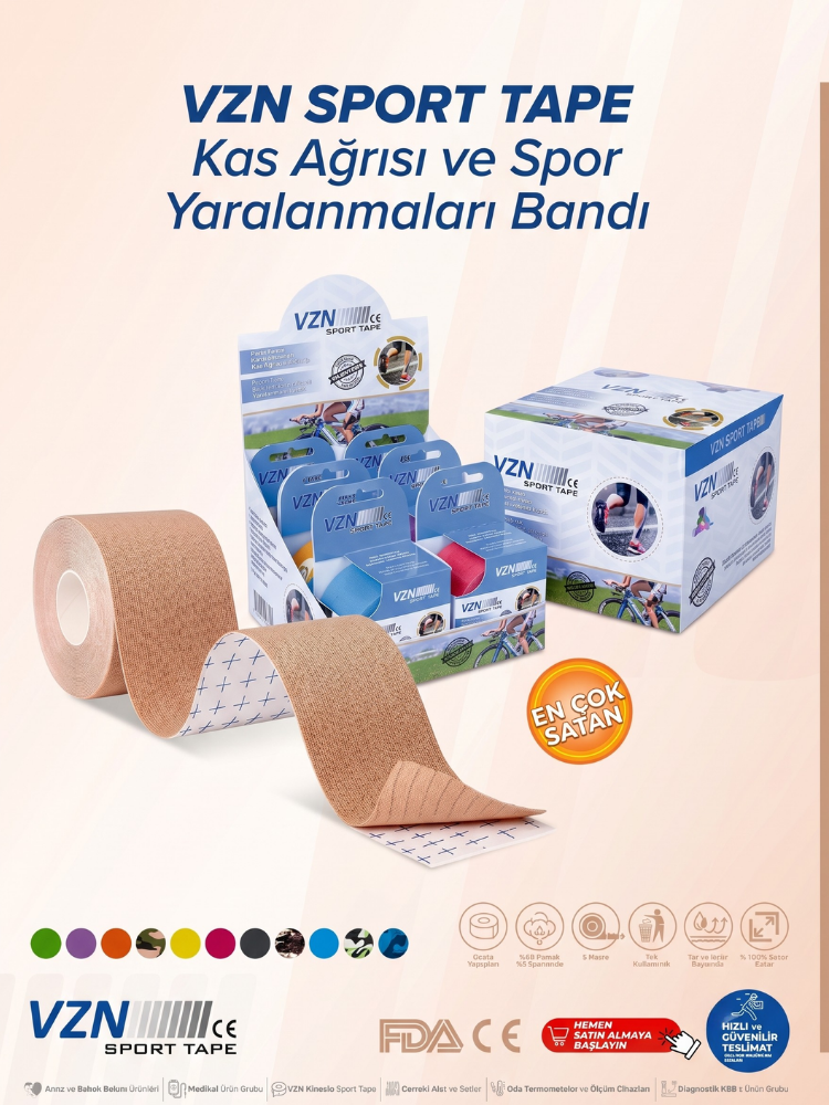 Kinesio Sport Therapy Bantları